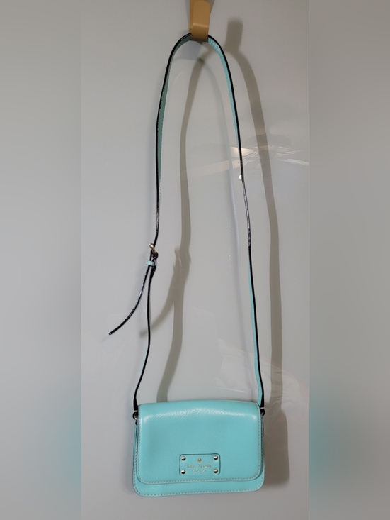 kate spade Handbags - Authentic Light Blue Kate Spade Wellesley Flynn Crossbody Bag
